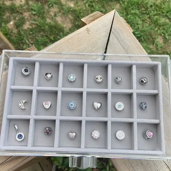 925 Silver Kitty Dangle Charm - Picture 6 of 6